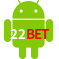 Aplicativo 22Bet para Android